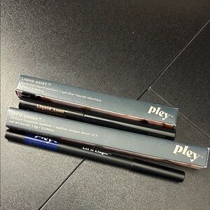 Pley Liquid Asset Eyeliner Purple Pley and 12 hr eyeliner gel pencil